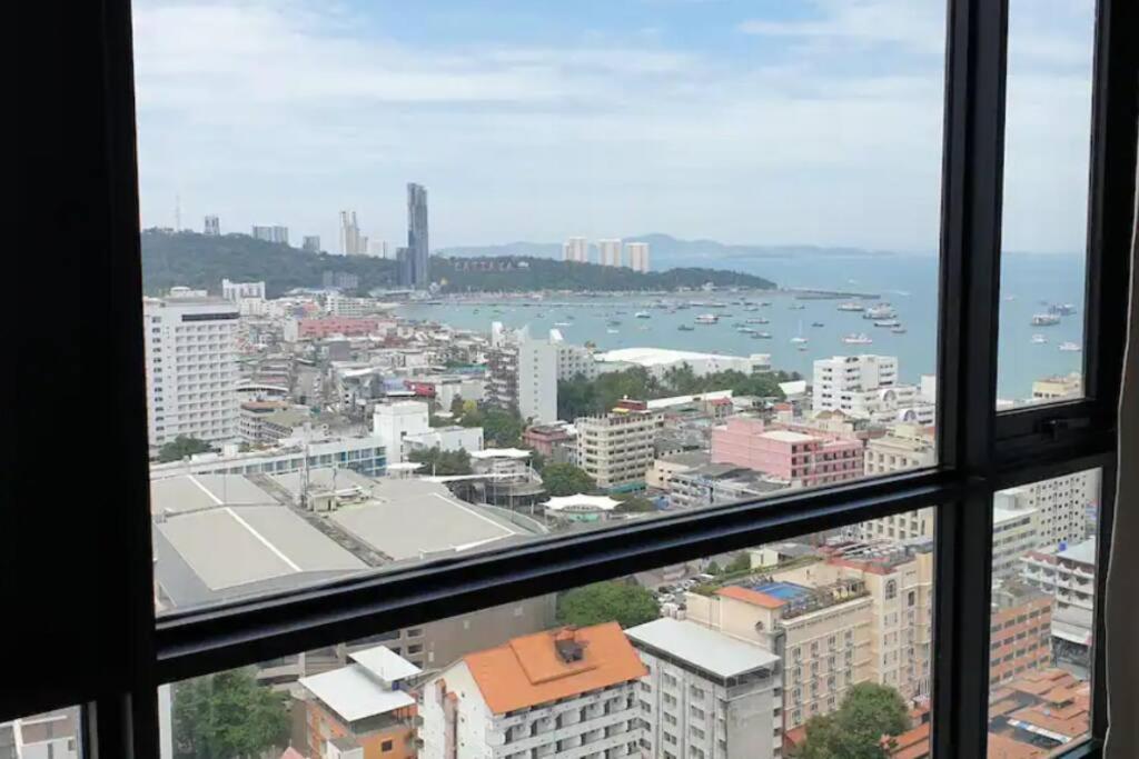 The Base Central Pattaya 2Bed King&Queen Sky Seaview & Infinity Pool Kültér fotó