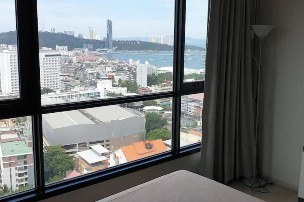 The Base Central Pattaya 2Bed King&Queen Sky Seaview & Infinity Pool Kültér fotó