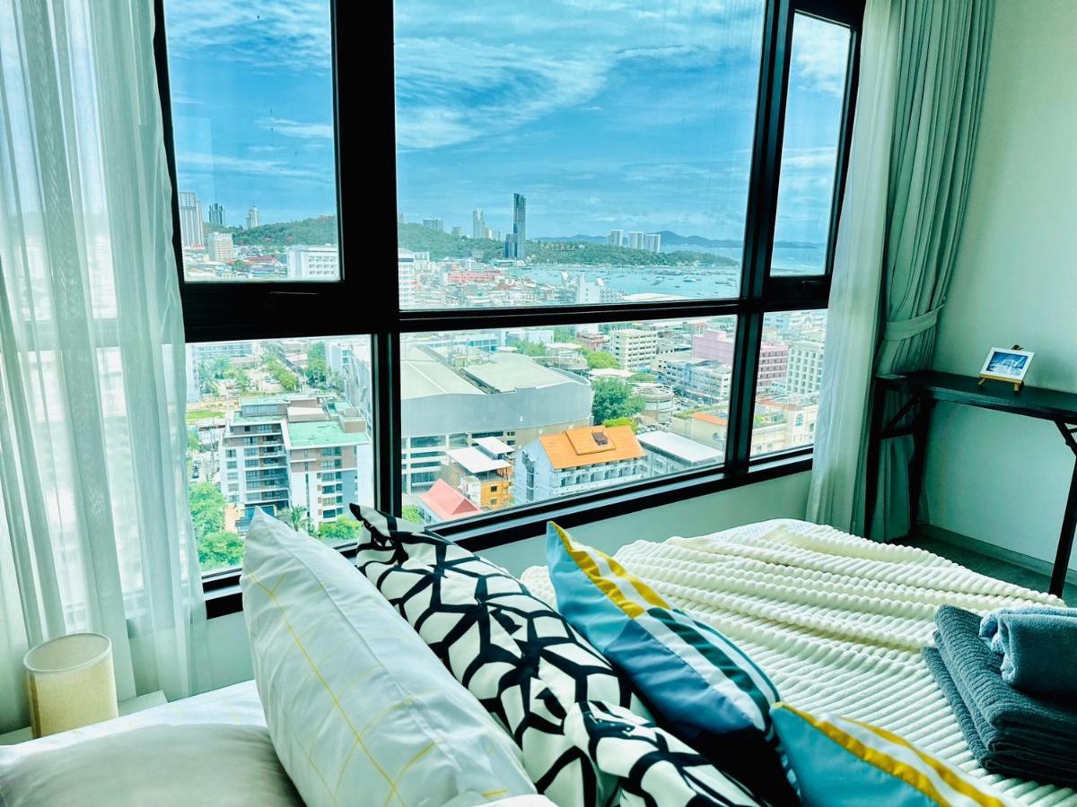 The Base Central Pattaya 2Bed King&Queen Sky Seaview & Infinity Pool Kültér fotó