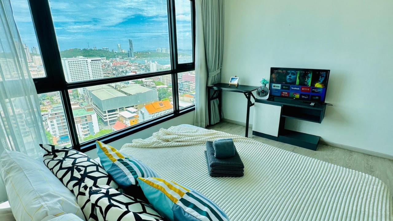 The Base Central Pattaya 2Bed King&Queen Sky Seaview & Infinity Pool Kültér fotó