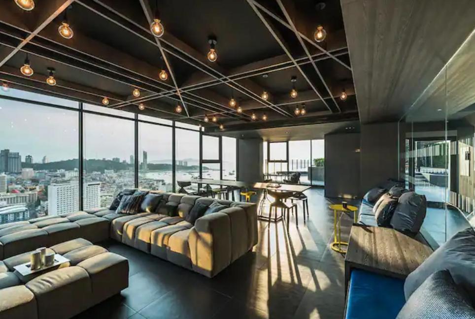 The Base Central Pattaya 2Bed King&Queen Sky Seaview & Infinity Pool Kültér fotó