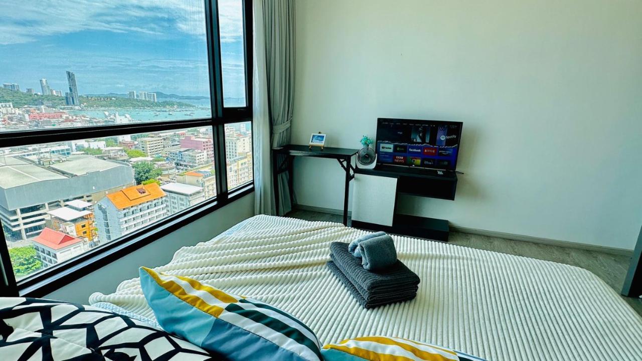 The Base Central Pattaya 2Bed King&Queen Sky Seaview & Infinity Pool Kültér fotó