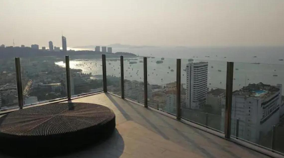 The Base Central Pattaya 2Bed King&Queen Sky Seaview & Infinity Pool Kültér fotó